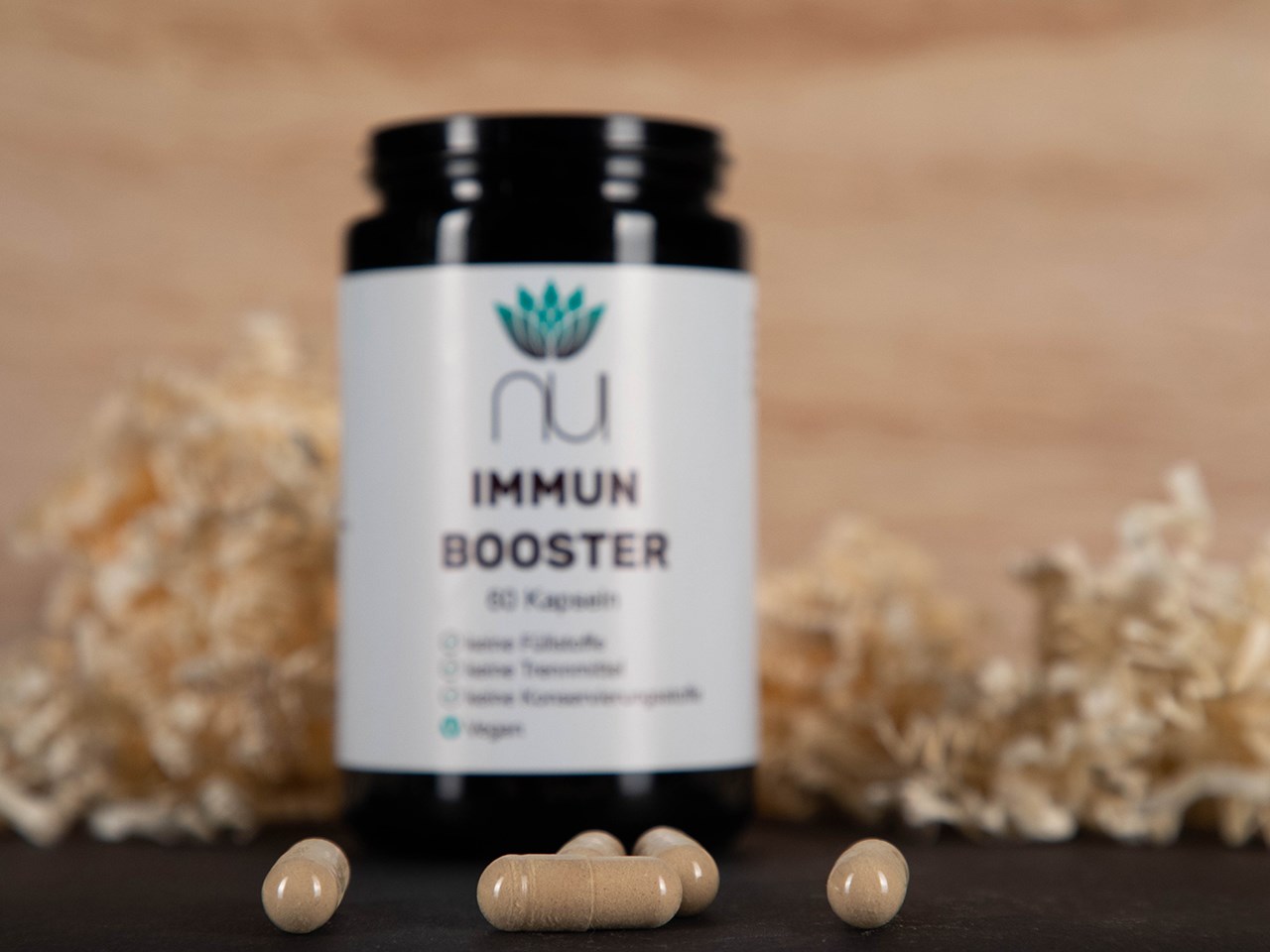 Health & Success by Wolkerstorfer Produkt-Beispiele Immunbooster (Vitamin D3, Vitamin K2, Vitamin C und Zink)