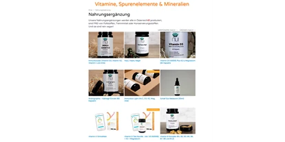 Händler - PLZ 4481 (Österreich) - Wir bieten Dir eine große Auswahl an Vitaminen, Spurenelementen und Mineralstoffen, mit denen Du Deinen Körper und Dein Immunsystem unterstützen kannst.
Shop: https://www.diekraft-dernatur.at/nahrungsergänzung - Health & Success by Wolkerstorfer