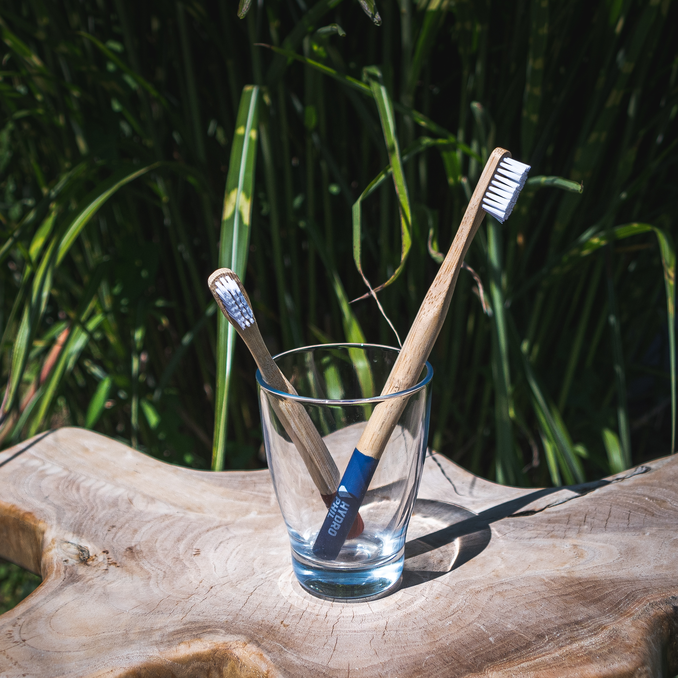 Blattwende Produkt-Beispiele Nachhaltige Bambuszahnbürste 