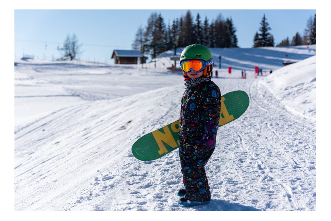 Unternehmen: Snowboards zum Verleihen, Snowboardkurs für Kinder auf der Emberger Alm - Drausport/Oberdrautaler Sportschule, Shop und Sportschule - Waltraud Sattlegger
