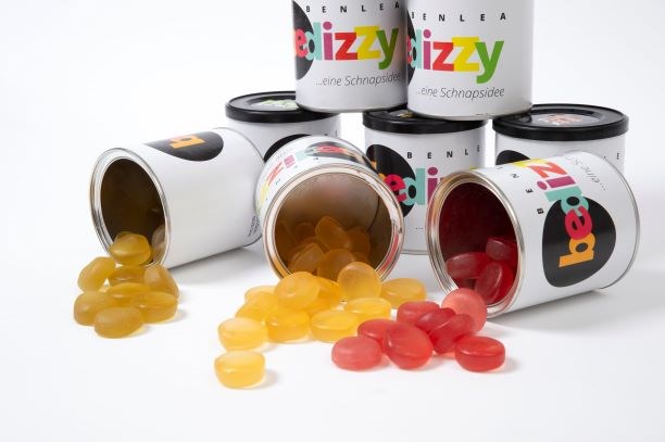 Naschkiste Produkt-Beispiele Alkoholische Cocktail Fruchtgummi - verschieden Sorten-11% Vol. Bedizzy 