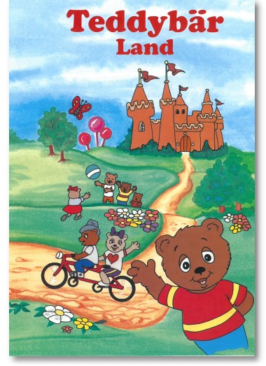 kinderbuch.at personalisierte Bücher Produkt-Beispiele Teddybärland
