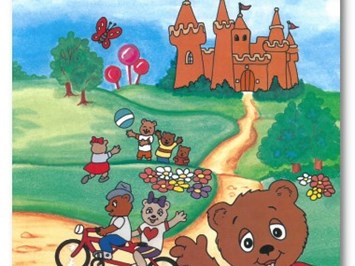 kinderbuch.at personalisierte Bücher Produkt-Beispiele Teddybärland