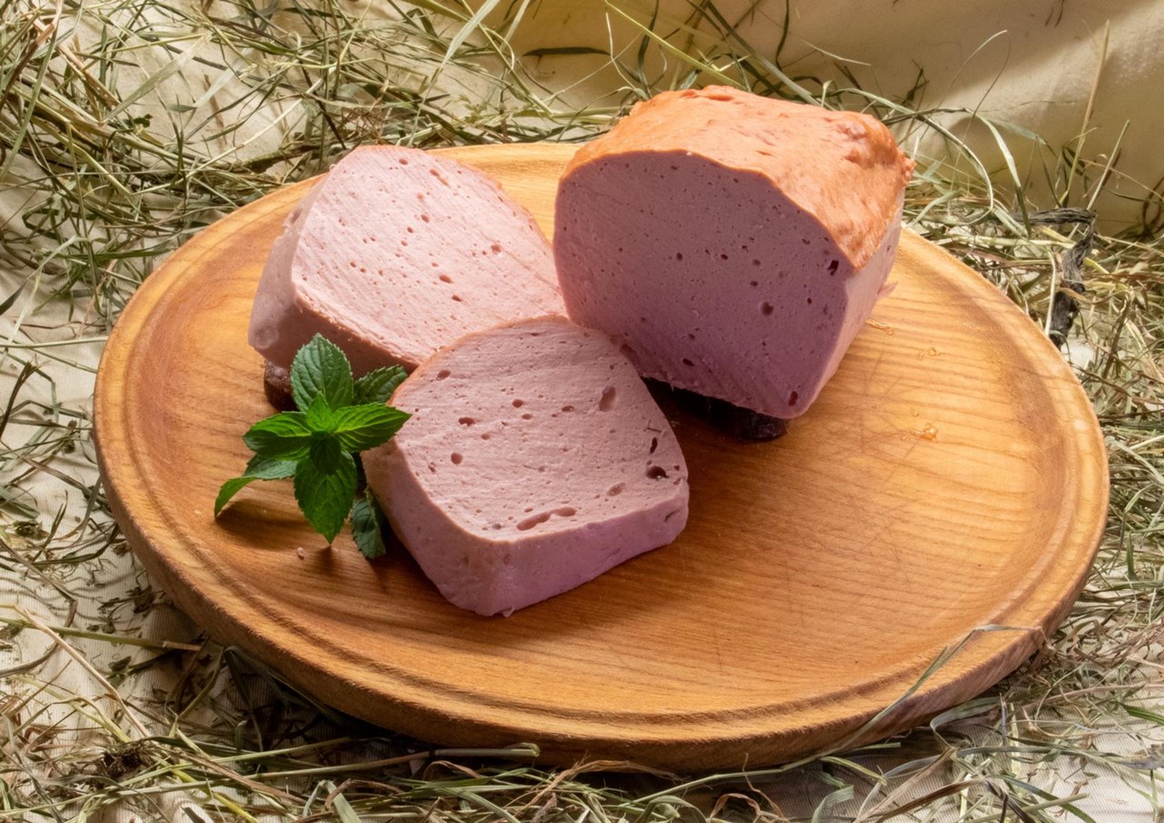 Schafzuchtbetrieb Maurer Produkt-Beispiele Fleischkäse /Lamm