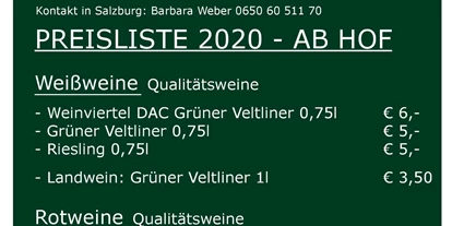 Händler - Salzburg-Stadt (Salzburg) - Weinbau Stark