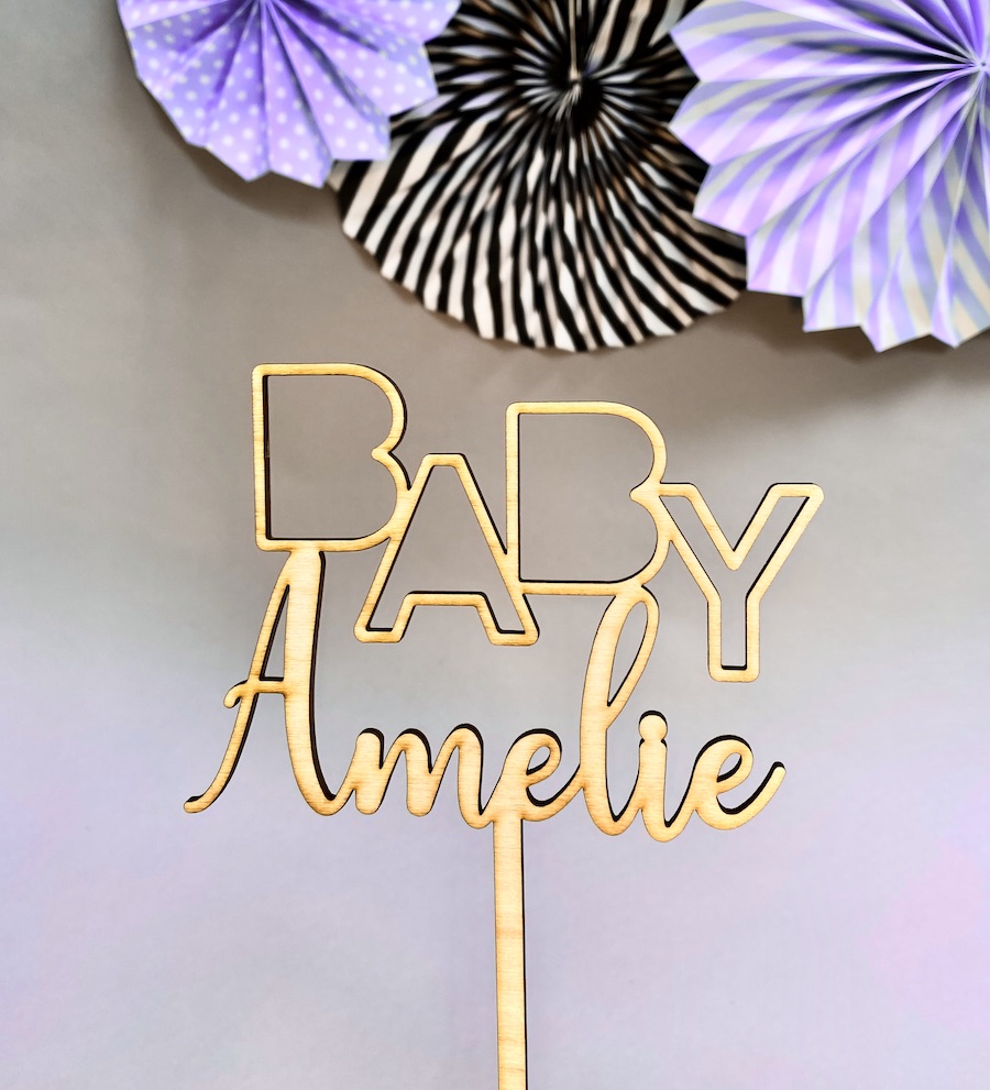 Kuchenwelt Produkt-Beispiele Cake Topper