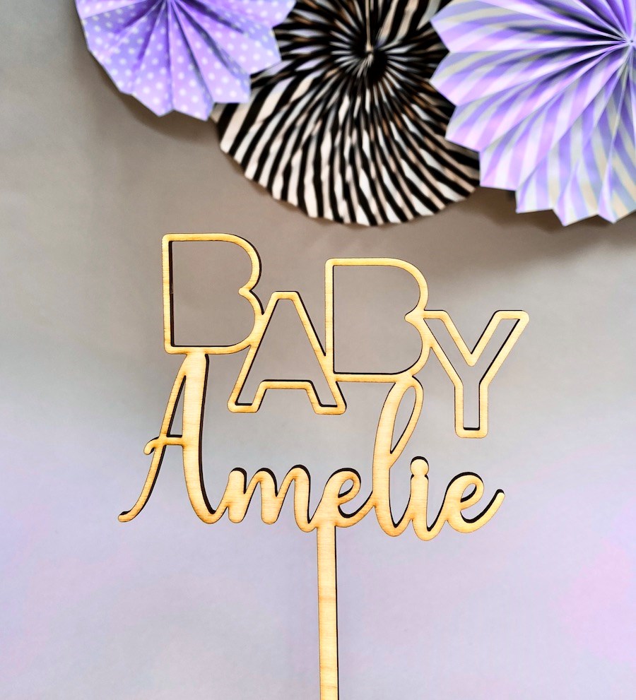 Kuchenwelt Produkt-Beispiele Cake Topper