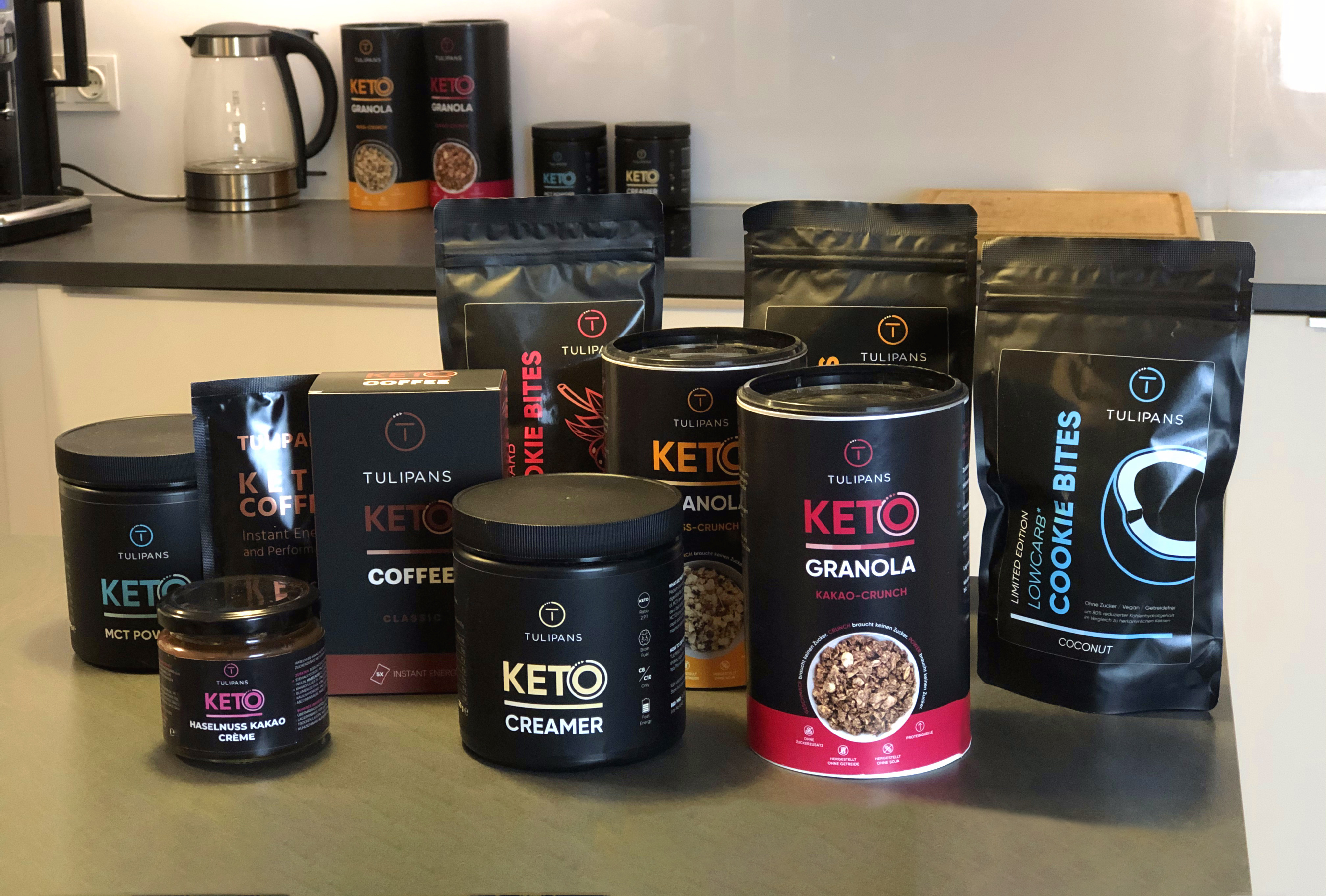 Händler - Wien - Alle Keto Produkte - TULIPANS - Keto Lebensmittel