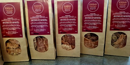 Händler - Salzburg-Stadt (Salzburg) - Edelputen Filetstreifen, getrocknet, 50g - Duke of Foods e.U.