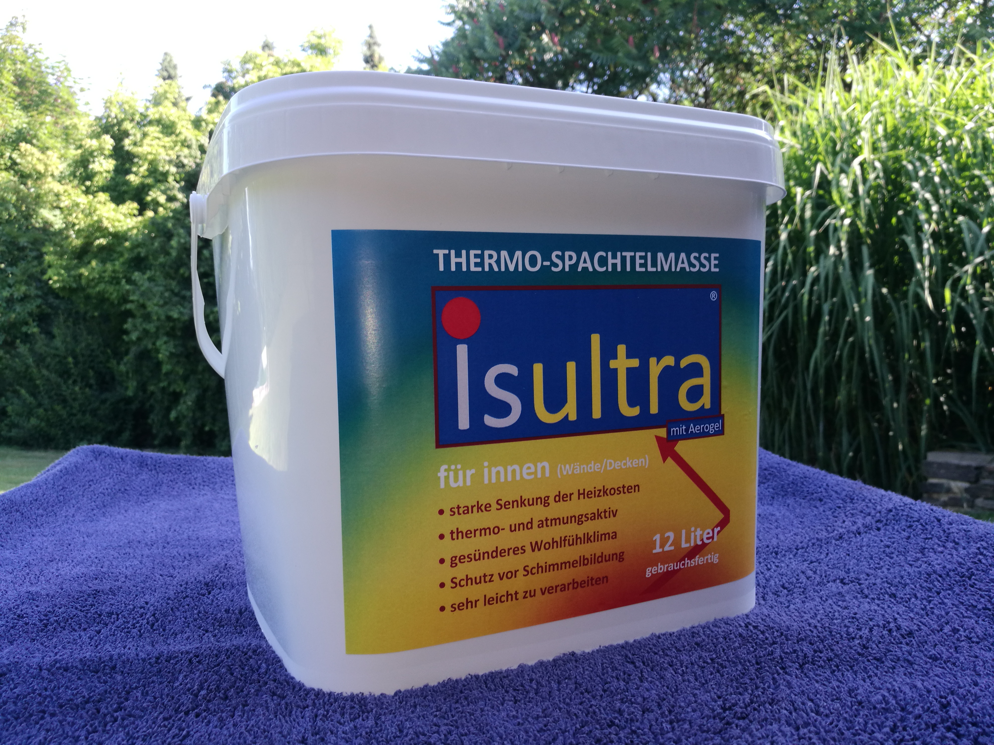 Arnburg GmbH, wärmedämmende Spachtelmasse, innovative Baustoffe und Bausysteme Produkt-Beispiele ISULTRA