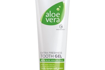 Betrieb: Aloe Vera Zahngel – für schonende und wirkungsvolle Mundpflege

Das LR ALOE VIA Aloe Vera Zahngel fördert ein gesundes Zahnfleisch, strahlende Zähne und einen frischen Atem. Zähne und Mundraum werden sanft und schonend von Verunreinigungen und Belägen gereinigt, die Karies und Zahnfleischbluten verursachen können. Zurück bleibt ein frisches, sauberes Mundgefühl. - Renate Plesch-Maierhofer