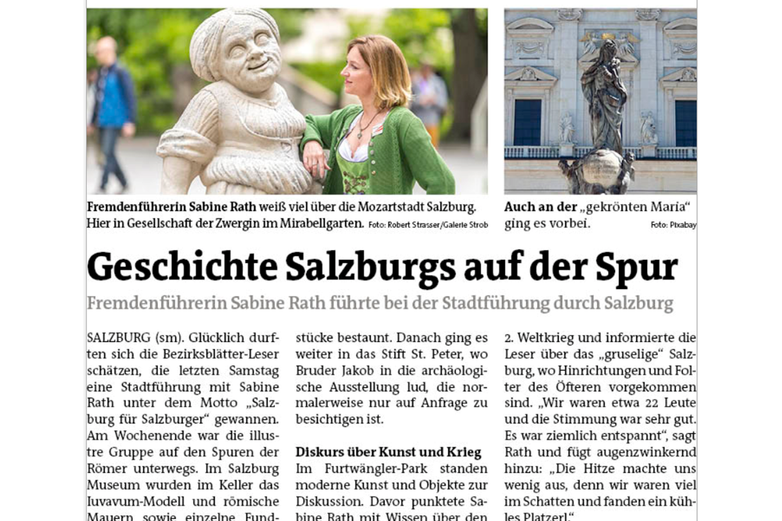 Betrieb: Salzburg Stadtführungen