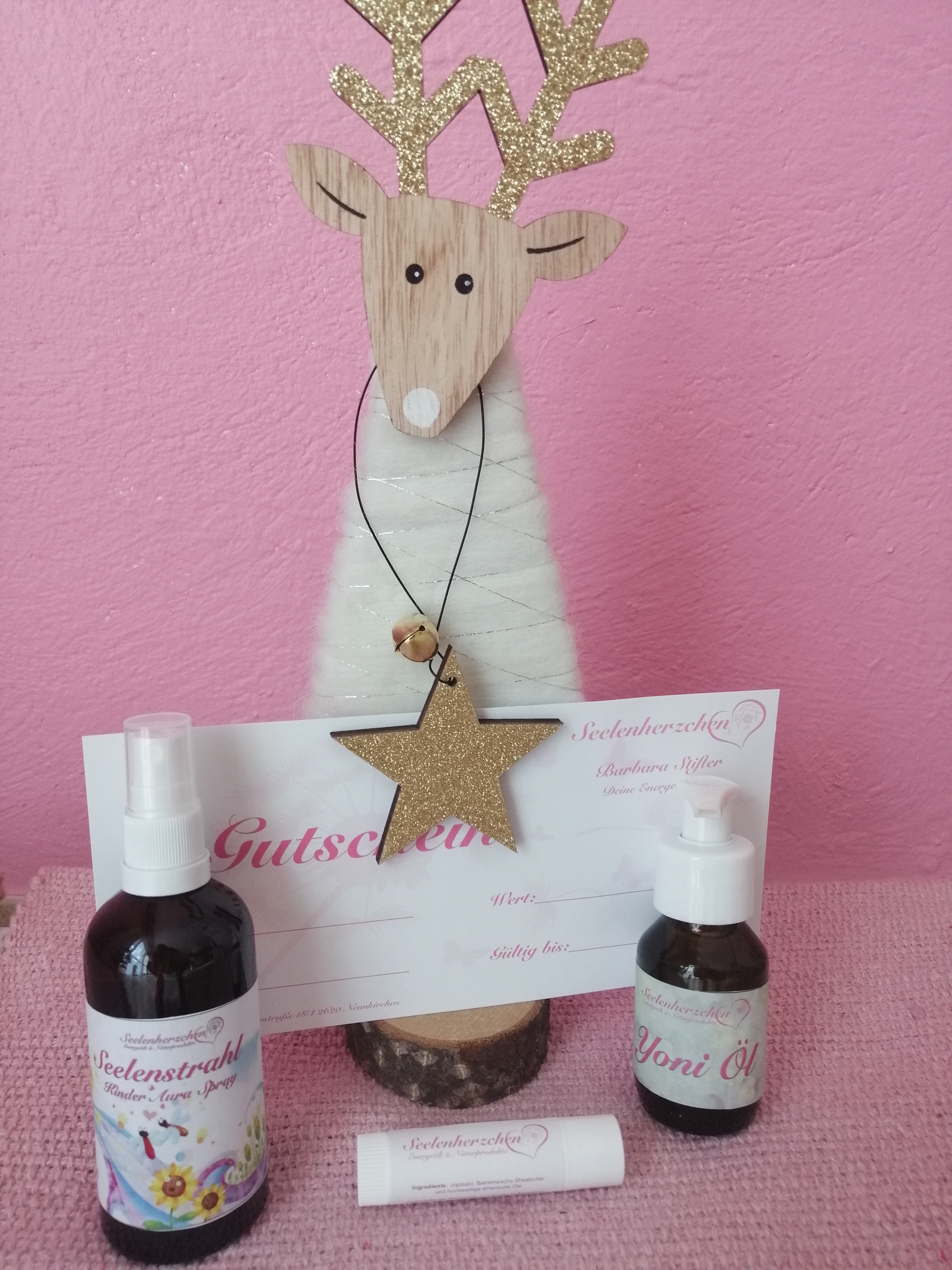 Händler - bevorzugter Kontakt: per WhatsApp - Gutscheine - Seelenherzchen - Barbara Stifter