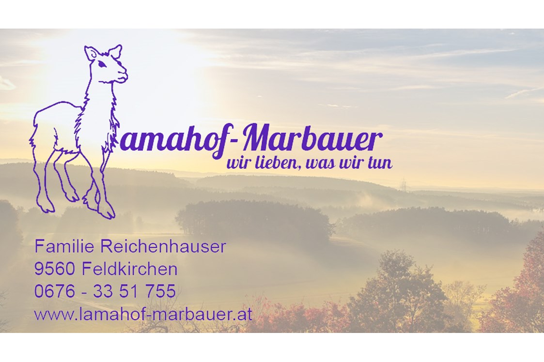 Direktvermarkter: Lamahof Marbauer 