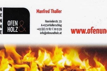 Unternehmen: Ofen und Holz Manfred Thaller