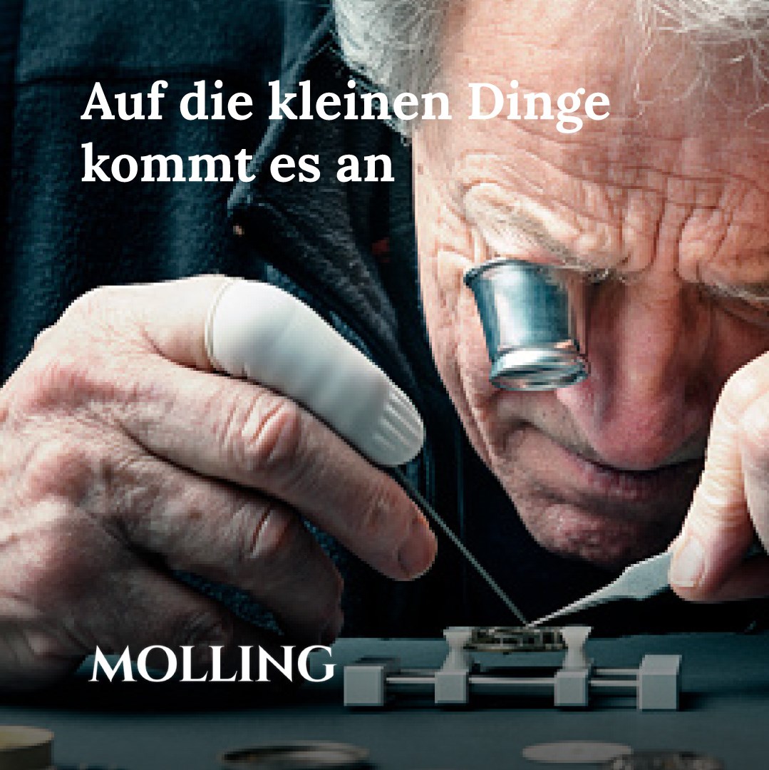 GoldschmiedeMOLLINGOptik Leistungsübersicht Service vieler Uhrenmarken