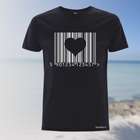 Direktvermarkter: Herren-T-Shirt im Familylook "LoveCode" - mr2 familylook