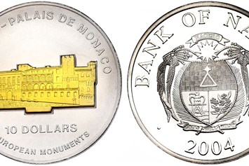 Unternehmen: 10 Dollar 2005 Monaco - Halbedel Münzen & Medaillen GmbH.