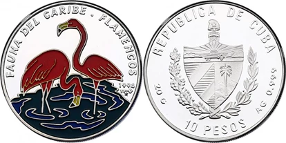 Händler - PLZ 5161 (Österreich) - 10 Pesos 1994, Farbmünze - Halbedel Münzen & Medaillen GmbH.