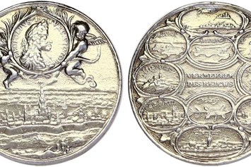 Unternehmen: Medaille Römisch Deutsches Reich Habsburg von 1668 - Halbedel Münzen & Medaillen GmbH.