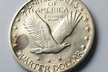 Unternehmen: Münze von Amerika. 1/4 Dollar - Halbedel Münzen & Medaillen GmbH.