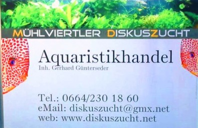 MÜHLVIERTLER DISKUSZUCHT Produkt-Beispiele Aquaristikbedarf