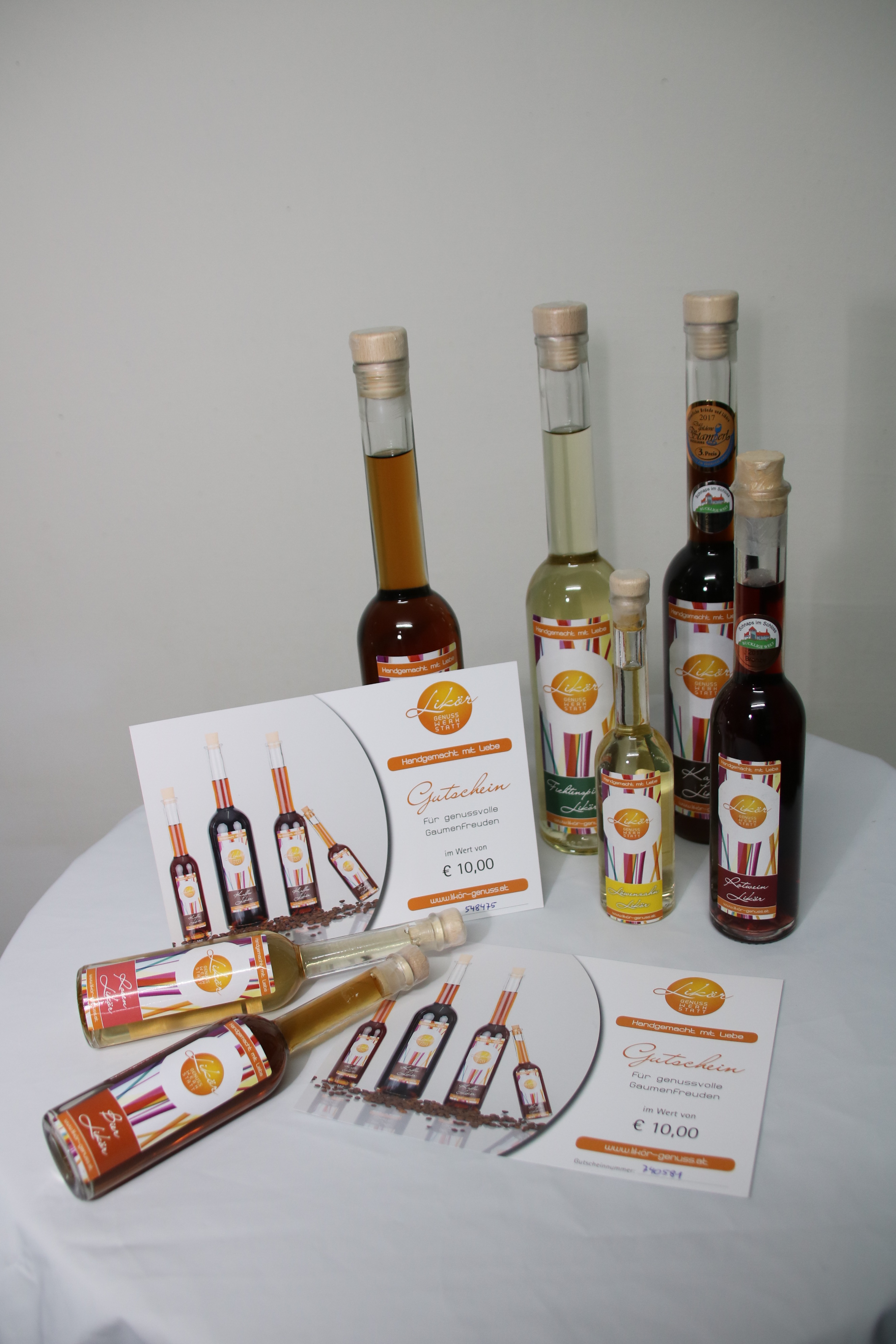 Händler - Niederösterreich - Liköre, Gutscheine und Likör-ABOS - Likör-Genusswerkstatt e.U.