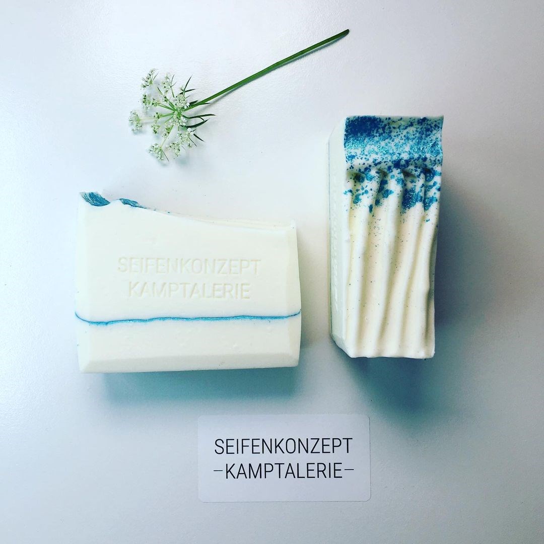 Seifenkonzept Kamptalerie Produkt-Beispiele Waschseife meeres_ton