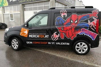 Unternehmen: Unser Superheldenmobil! :D - Merchfox Comic Shop