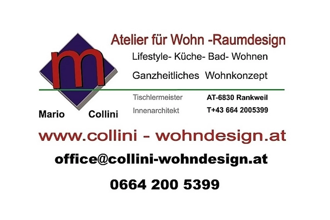 Unternehmen: Atelier für Wohn-Raumdesign Collini Mario