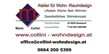 Händler - Götzis - Atelier für Wohn-Raumdesign Collini Mario