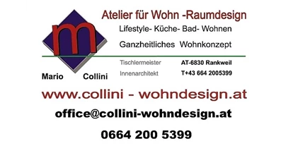 Händler - Ludesch - Atelier für Wohn-Raumdesign Collini Mario