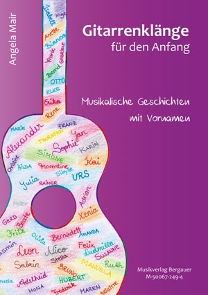 Buchhandlung  Bergauer Produkt-Beispiele Musikalische Geschichten mit Vornamen