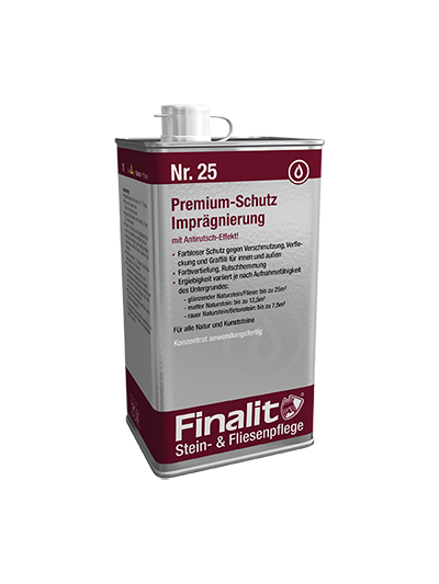 Finalit Komplett-Steinpflege GmbH Produkt-Beispiele Finalit Nr. 25 Premium-Schutz Imprägnierung