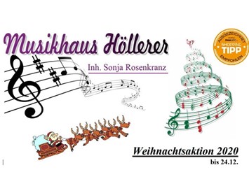 Musikhaus Höllerer Produkt-Beispiele Weihnachtsaktion
