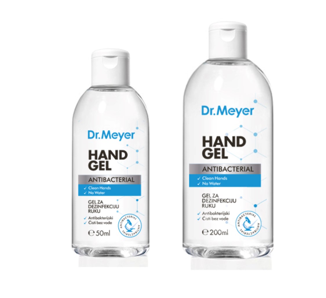 MediSen e.U. Produkt-Beispiele Dr. Meyer Händedesinfektion-Gel 200ml