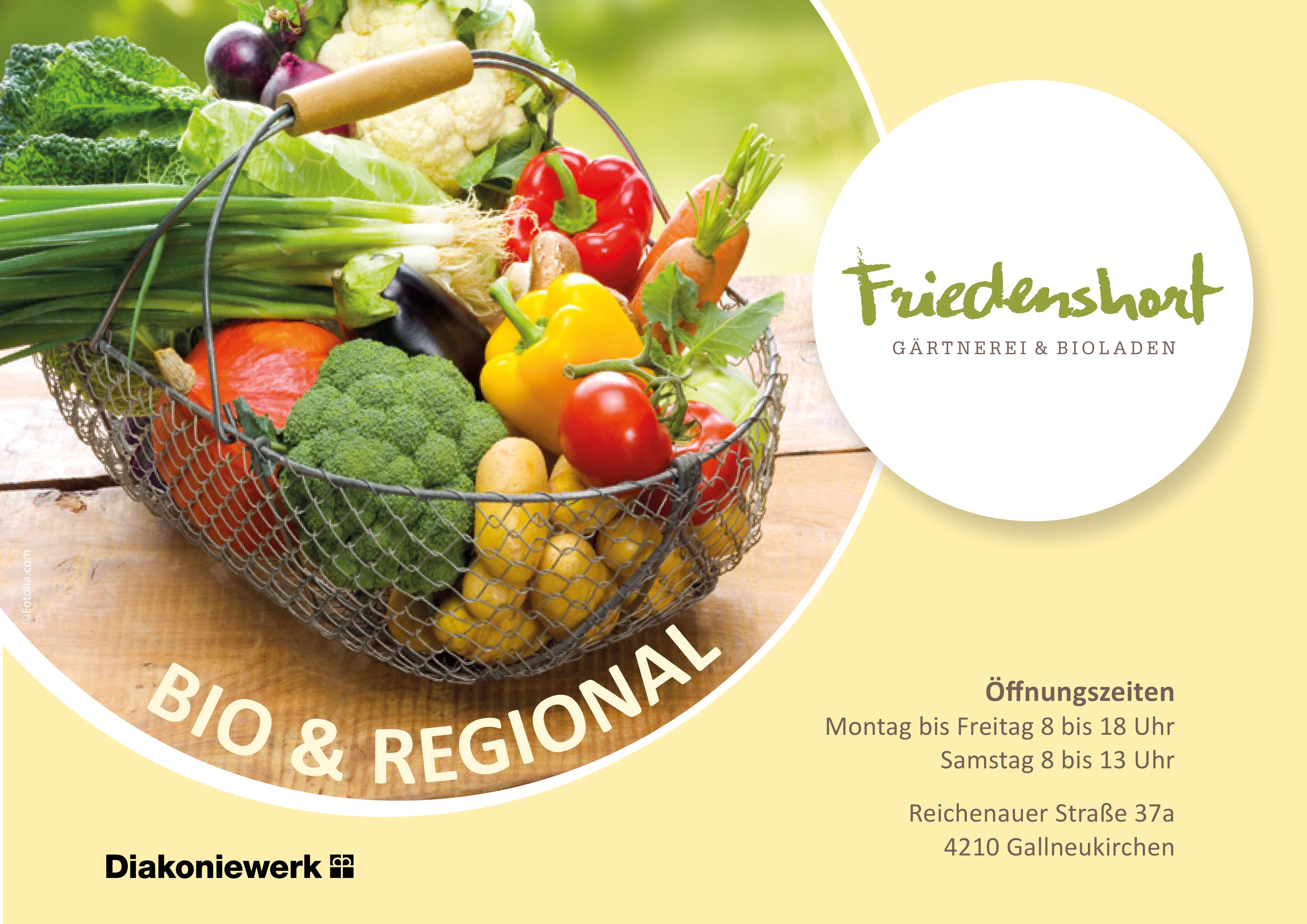 Händler - Gallneukirchen - Friedenshort - Gärtnerei & Bioladen