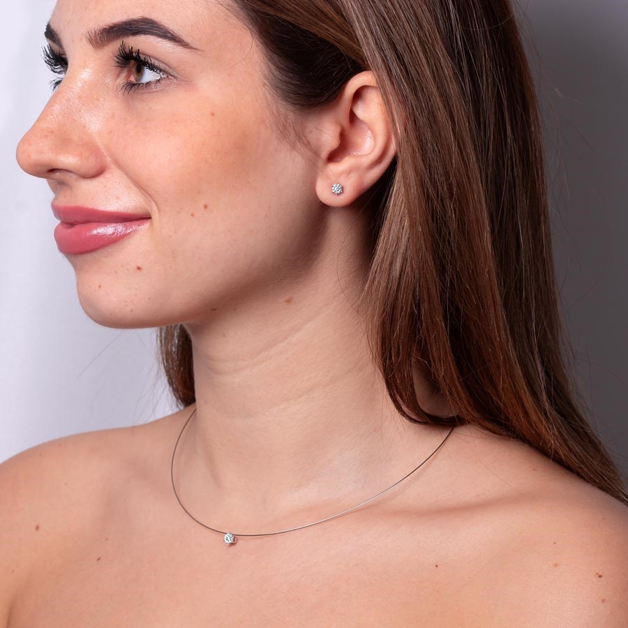 TomCrow Jewellery Produkt-Beispiele Diamant Set 0,20 ct in strahlendem Weißgold