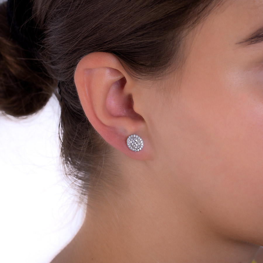 TomCrow Jewellery Produkt-Beispiele Funkelnde Zirkonia Ohrstecker