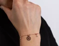 Unternehmen: Mandala Armband in Rosé, mit Zirkonia Steinen - TomCrow Jewellery