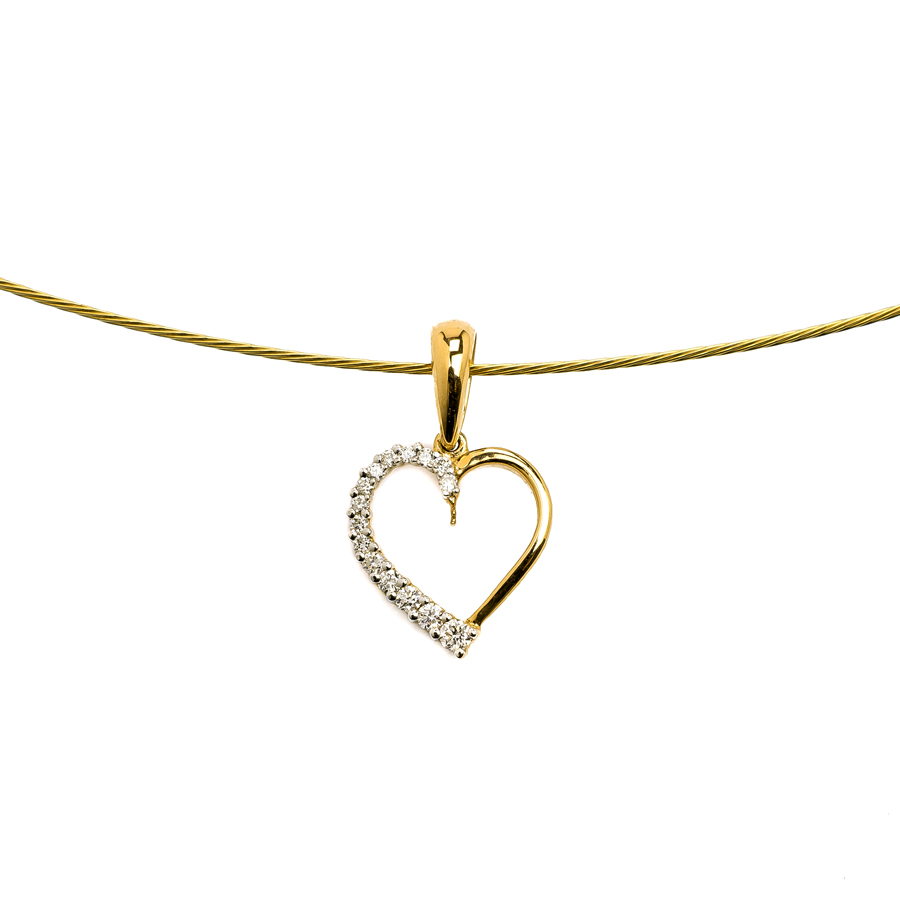 Unternehmen: Exklusiver Diamant-Herzanhänger - TomCrow Jewellery