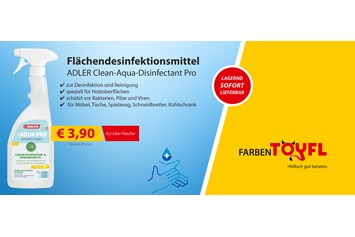 Unternehmen: Unser Desinfektionsmittel - FarbenToyfl