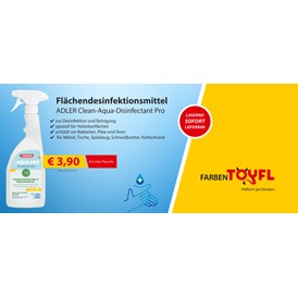 Unternehmen: Unser Desinfektionsmittel - FarbenToyfl