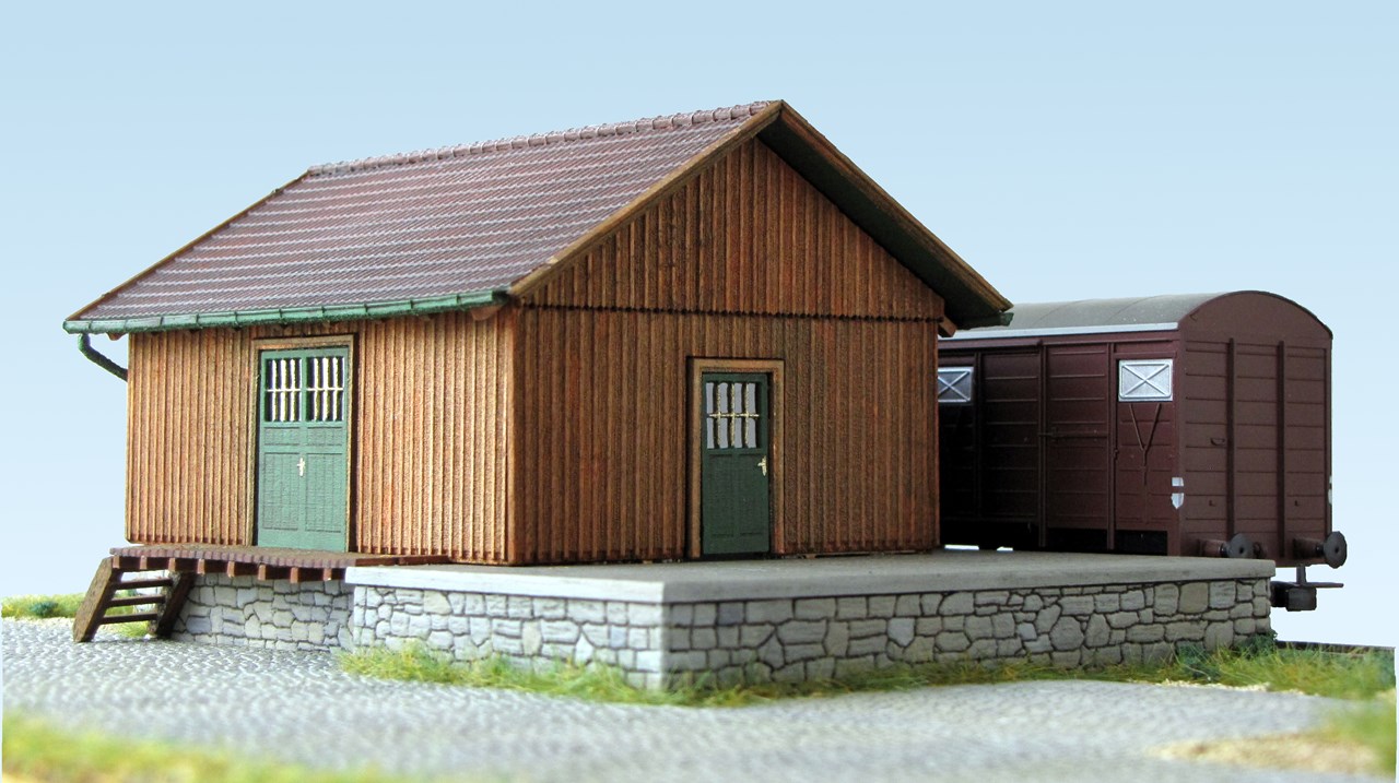 artbeeren e.U. Produkt-Beispiele  Ländlicher Güterschuppen der kkStB