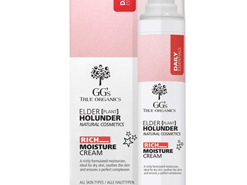 GGs Natureceuticals Produkt-Beispiele Rich Moisture Cream - reichhaltige Gesichtscreme / Feuchtigkeitscreme