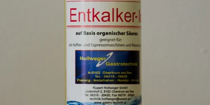 Händler - PLZ 5161 (Österreich) - Entkalker - Rupert Hollweger GmbH - Kassen & Schanksysteme