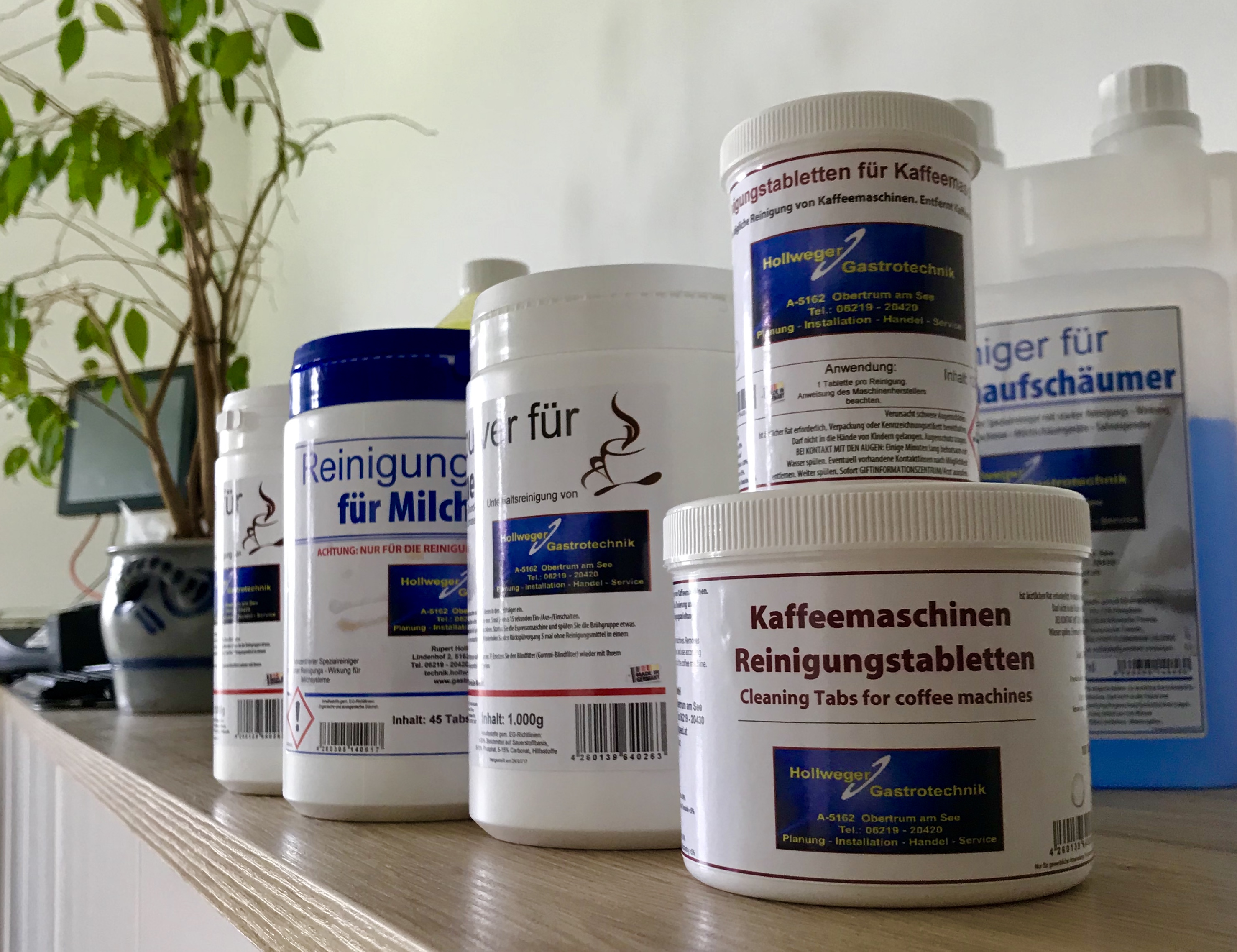 Unternehmen: Reinigungsprodukte für Kaffeemaschinen - Rupert Hollweger GmbH - Kassen & Schanksysteme