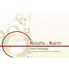 Unternehmen: KreativByKarin - Karin Mühlanger