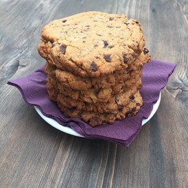 Unternehmen: Chocolate Chip Cookies (vegan) - Café Fett+Zucker