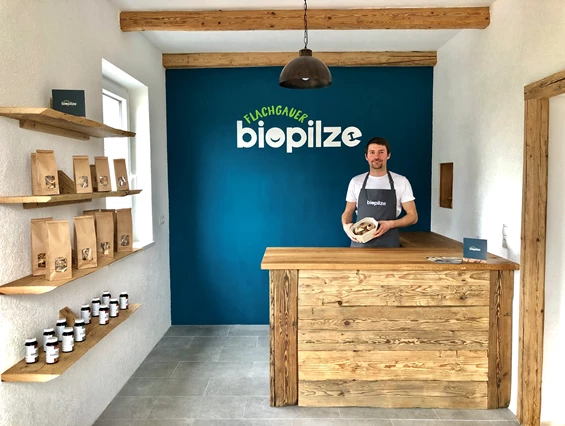 Direktvermarkter: Der Hofladen - Flachgauer Biopilze